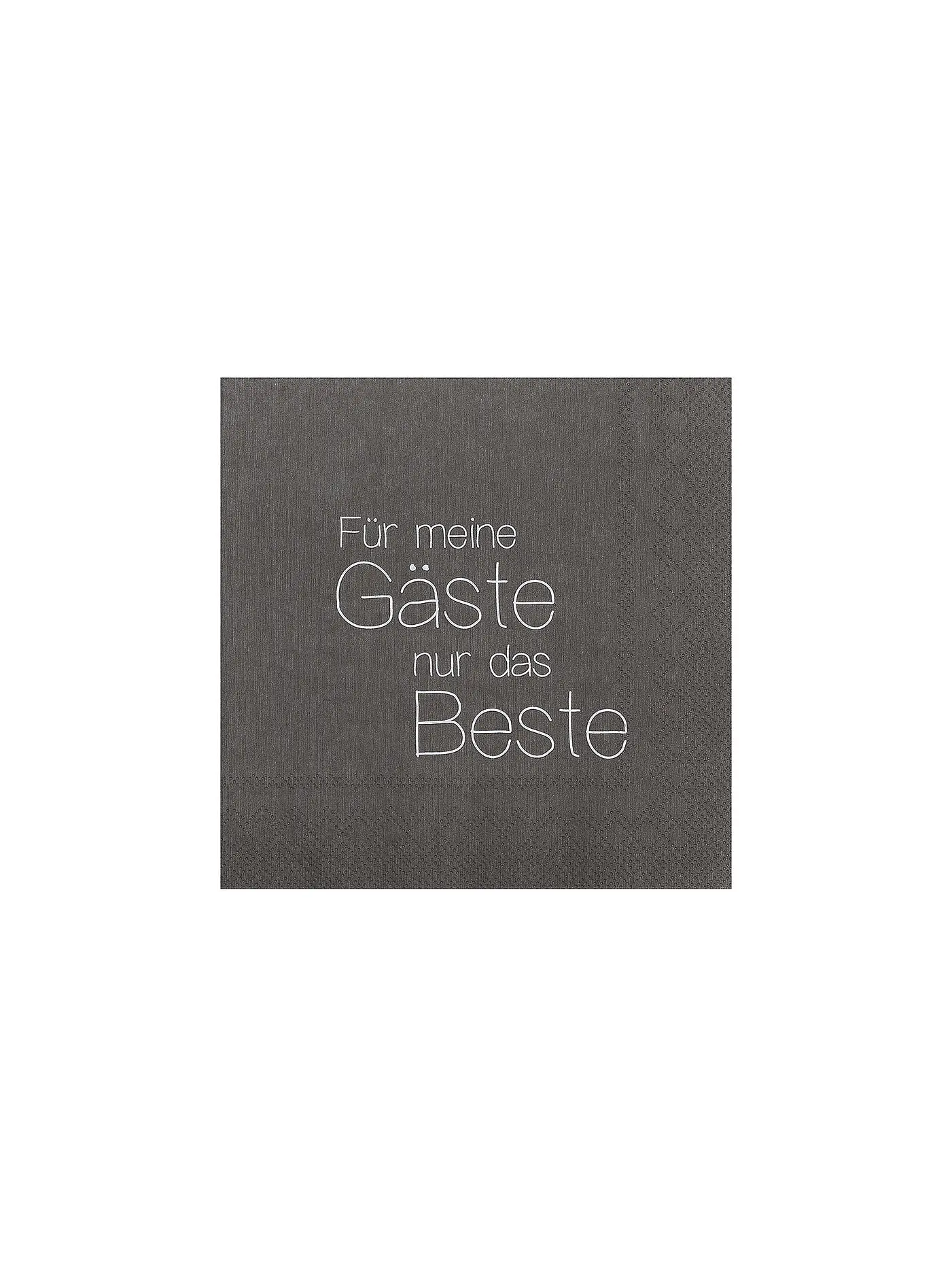 RAEDER | Lunch Servietten 33x33cm FUER MEINE GAESTE NUR... | 